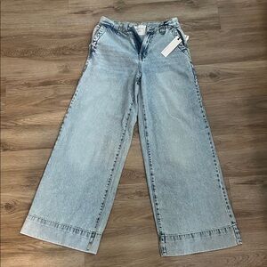 HABITUAL Wide-Leg Light Blue Jeans SZ 2 / 26